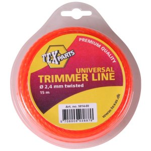 Trimmersnøre 2.4mm 15m