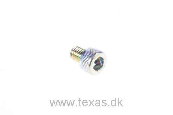 Texas Unbrakobolt gul M6x8