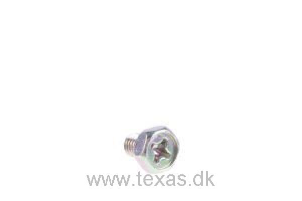 Texas Bolt gul M6x8