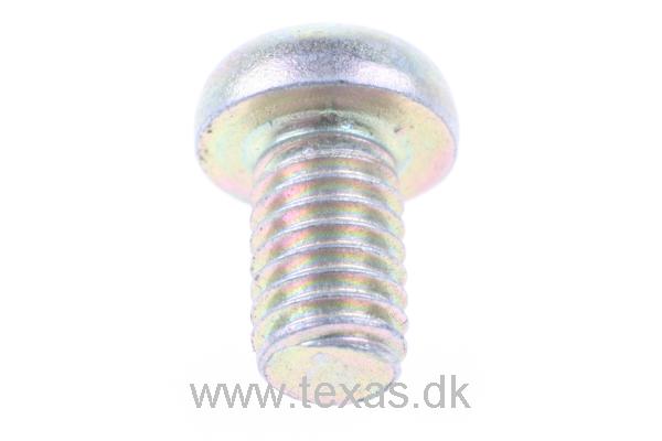 Texas Maskinskrue gul 6x10