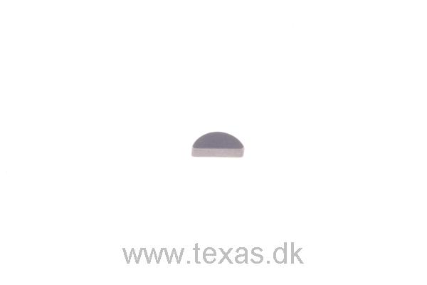 Texas Not halvcirkel M3x3.7x9.3