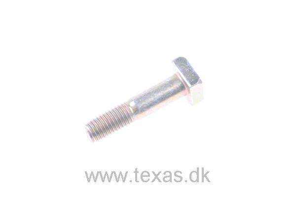 Texas Spec bolt gul med firkantet hoved 1/4