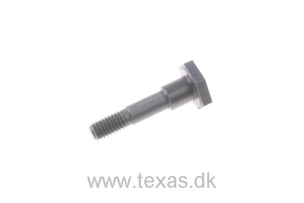 Texas Brystbolt sort M6x22 bryst 8.2