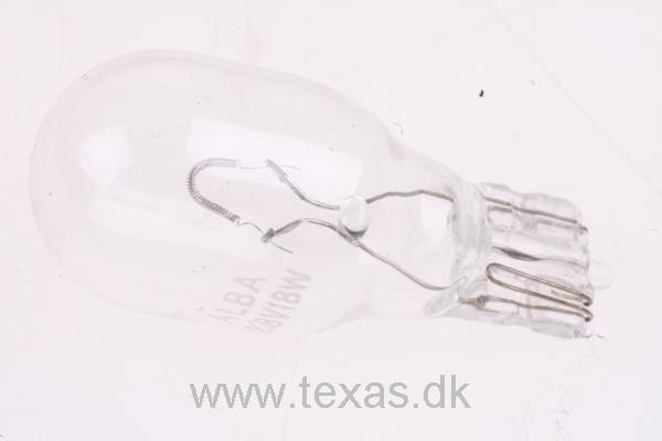 Texas Forlygtepærer for 12.8V 8W Nettopris