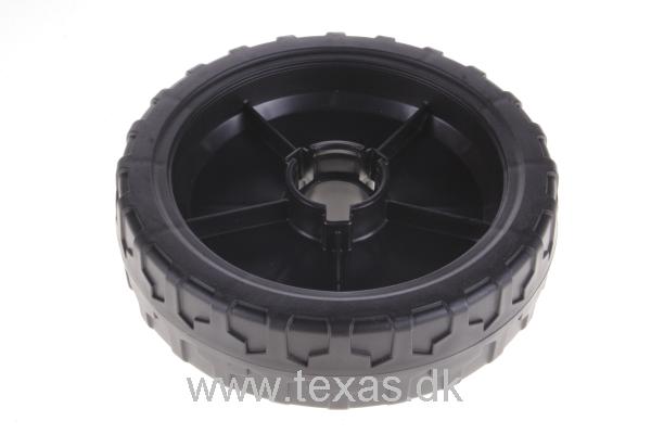 Texas Hjul,Plast 160x45x25