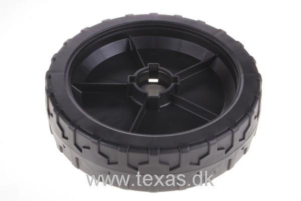 Texas Hjul,Plast 190x50x25