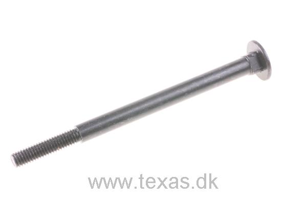 Texas Bræddebolt sort M6x100