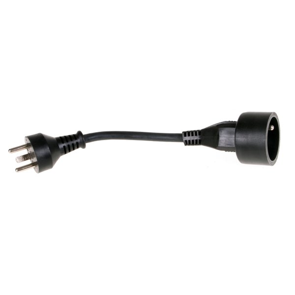 Adapter 230V stikprop m. jord thumbnail