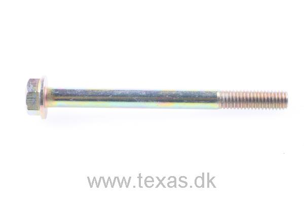 Texas Flangebolt gul M6x70