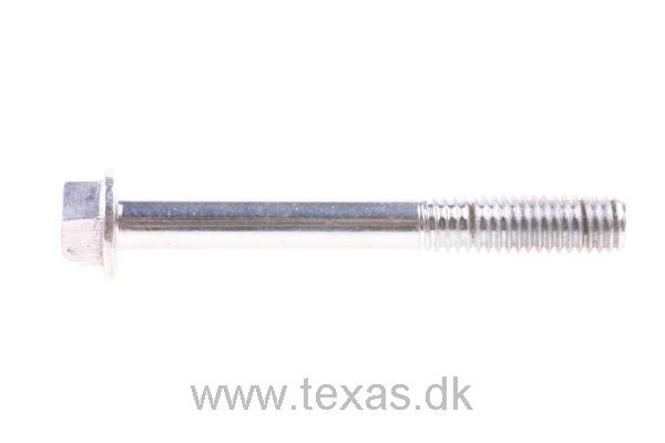 Texas Flangebolt crom med lille hoved M6x50