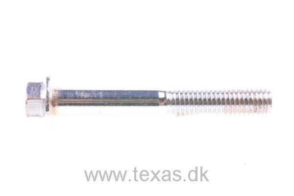 Texas Flangebolt crom med lille hoved M8x55