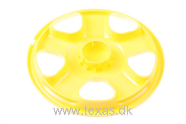 Texas Hjulkapsel Gul 210 mm