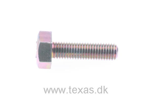 Texas Stålbolt gul M7x25