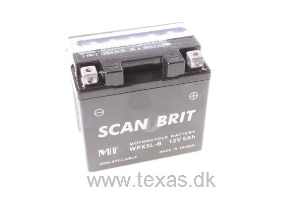 Texas Batteri 12V/5AH 110x70x105