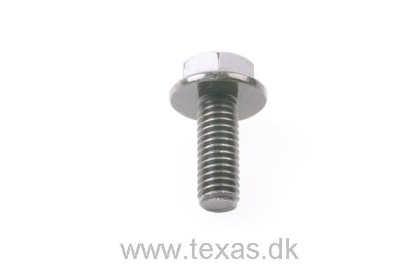 Texas Flangebolt grøn M6x12