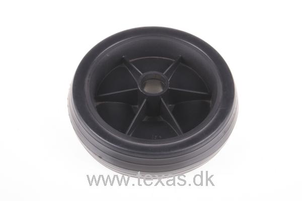 Texas Hjul,Plast F/leje 145x40x20