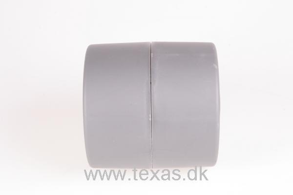 Texas Hjul,Massiv M/Plastfælg 120x120x8