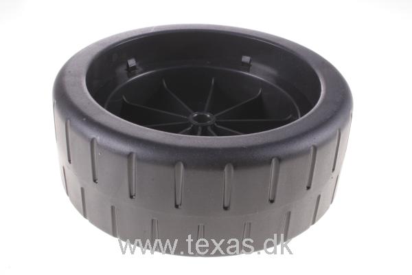 Texas Hjul,Plast 165x55x10