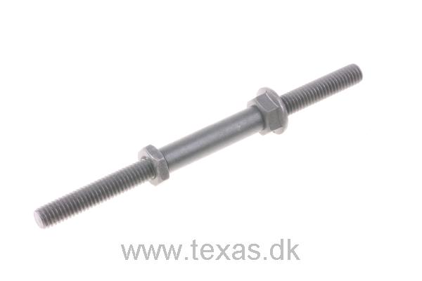 Texas Pinbolt sort med bryst M6