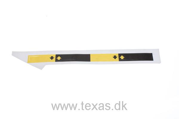 Texas Label frem/tilbage