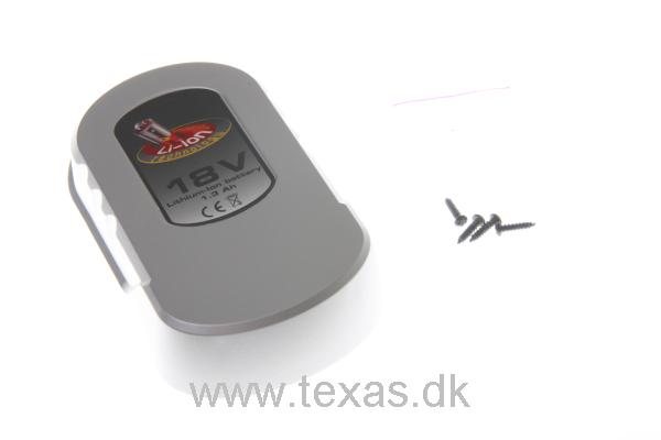 Texas Hus for batteri m/4 skruer