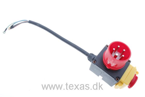 Texas Kontakt med 5 ledninger 380v