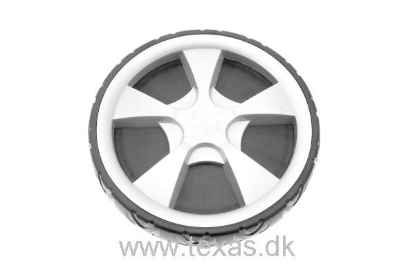 Texas Hjul,Plast-Træk M/Lejer 280x55x12