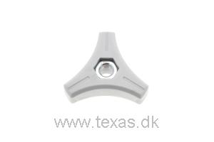 Texas Fingerskrue sølv M8