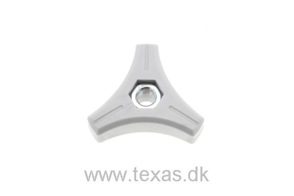 Texas Fingerskrue sølv M8