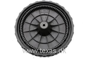 Texas Hjul,Plast-Træk M/Leje 270x60x12