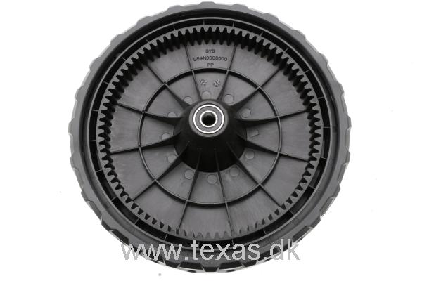 Texas Hjul,Plast-Træk M/Leje 270x60x12