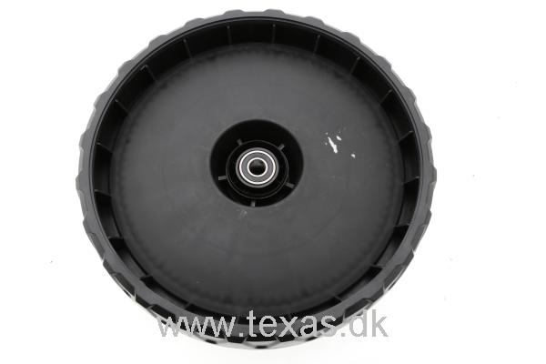 Texas Hjul,Plast-Træk M/Leje 270x60x12