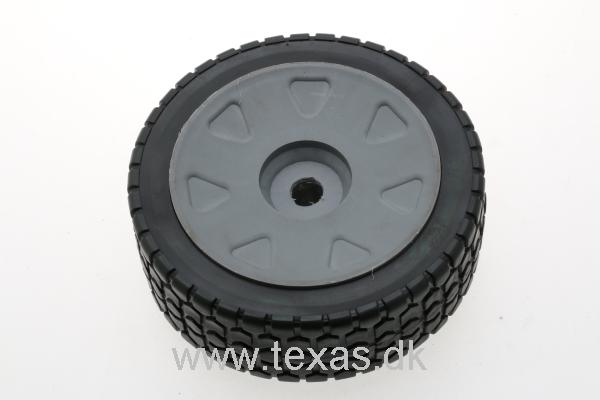 Texas Hjul,Plast 160x55x14