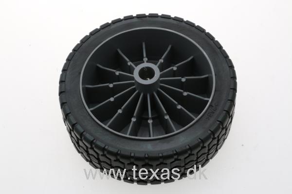 Texas Hjul,Plast 160x55x14