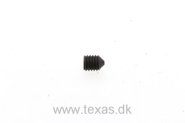 Texas Pinolskrue (stopskrue) m. indv. sekskant M8X10