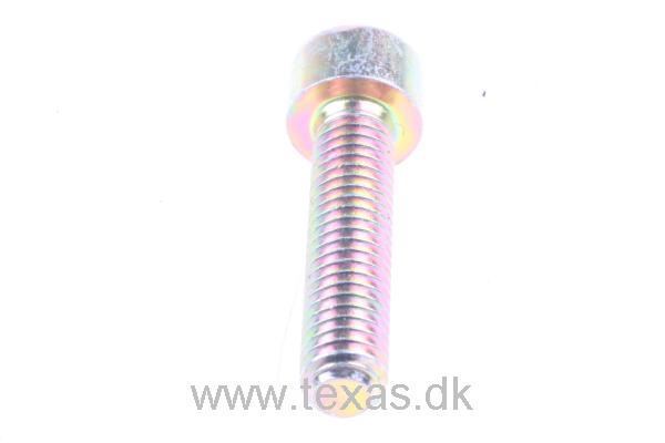 Texas Unbrakobolt gul M6x25