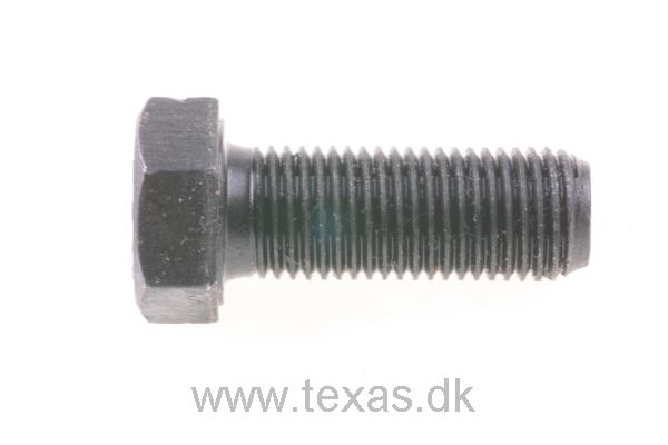 Texas Stålbolt sort 3/8