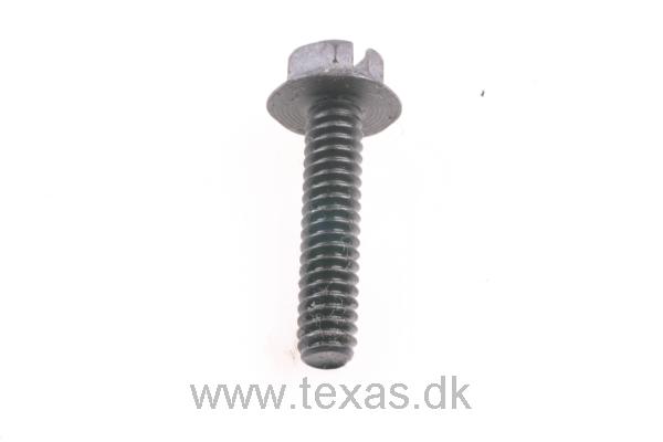 Texas Flangebolt sort 4.85 x 22