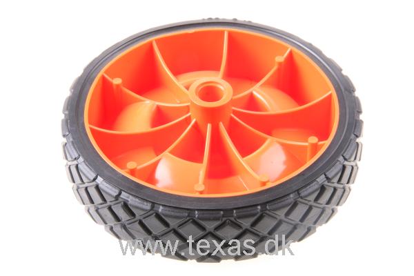 Texas pvc hjul orange 6