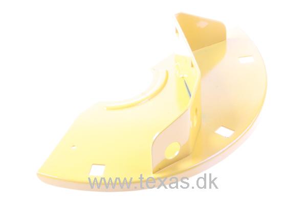 Texas Bagskærm til futura gul med 8 mm huller