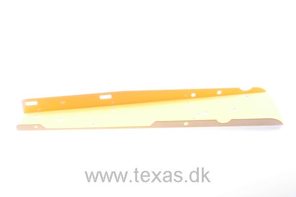 Texas Lilli vange venstre 8 mm huller gul