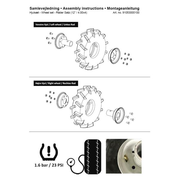 Lilli 535TG Dual Shaft m/tilbehør