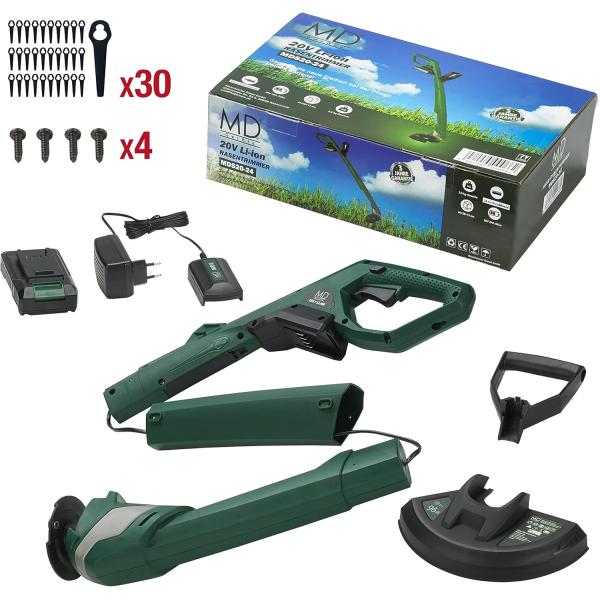 20V Pakke: Hækkeklipper+Trimmer
