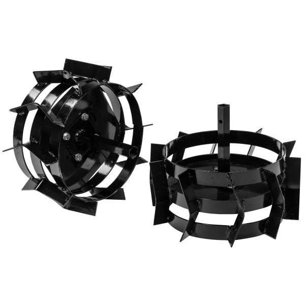 Iron wheels tiller accessory