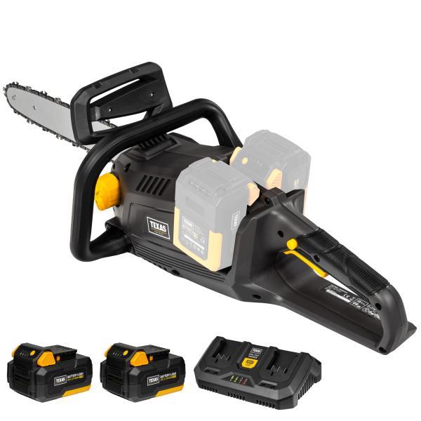 CSX2020 (20V) w/2 batteries and dual charger chainsaw