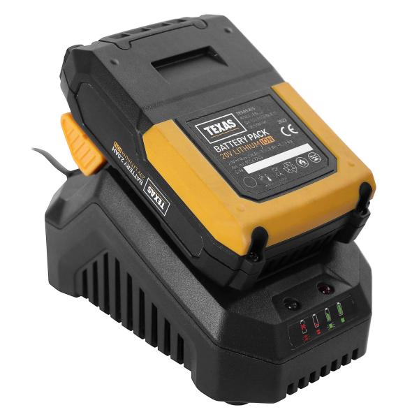 Texas 20V batteripakke 4,0 Ah med hurtiglader thumbnail