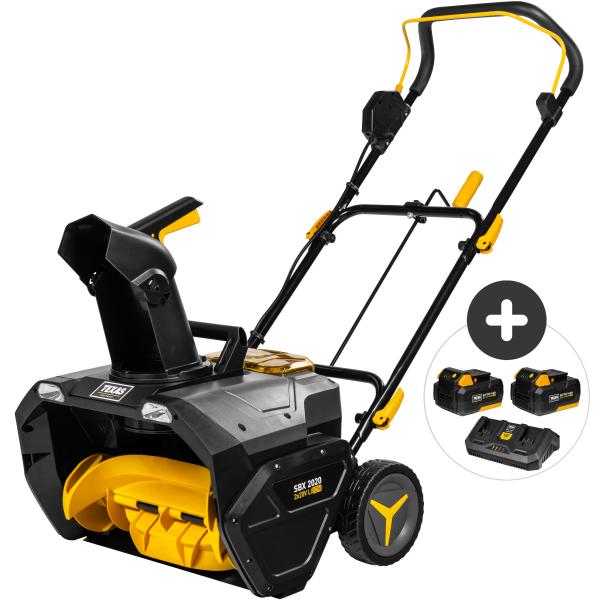 SBX2020 (2x20V) m/2 batterier og dobbelt hurtiglader