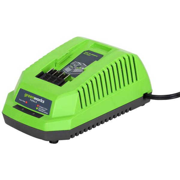 Billede af GreenWorks 40V oplader