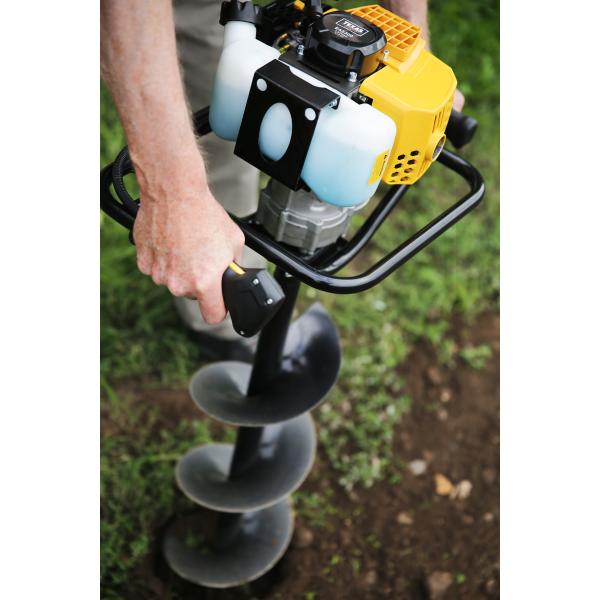 Benzin pælebor EA5300 med Ø150mm bor
