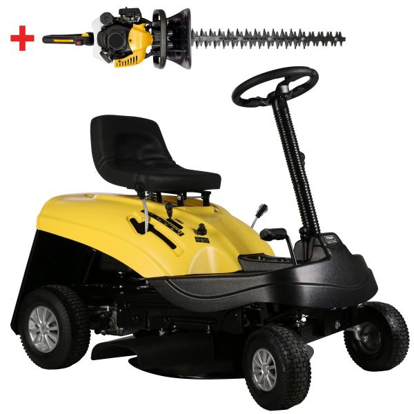 Rider m/hækkeklipper 
